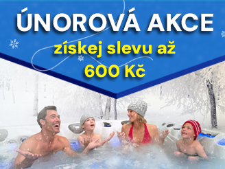 Únorová akce - sleva až 600 Kč na vše