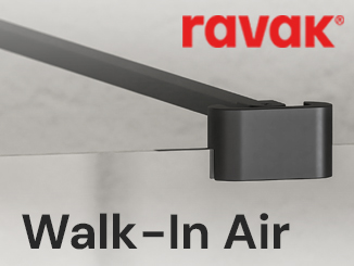 Ravak Walk-In Air - sprchování bez bariér