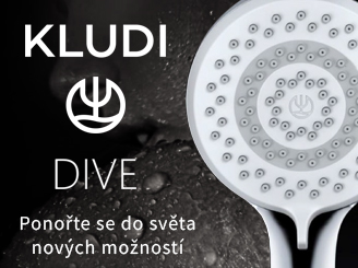 Ruční sprchy Kludi Dive - ponořte se do světa nových možností