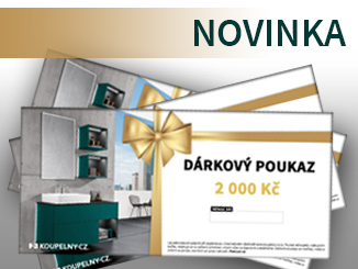 NOVINKA v nabídce - dárkové poukazy