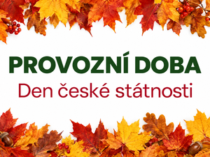 28. 9. 2026: ZAVŘENO