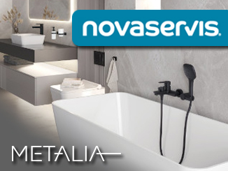Novaservis Metalia - české vodovodní baterie