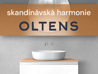 Oltens koupelna ve skandinávském stylu