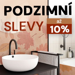 Podzimní slevy až 10%