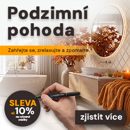 Podzimní pohoda se slevou až 10%