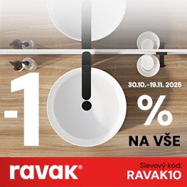 Zimní slevy Ravak - 10 % na vše