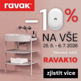 Letní slevy Ravak - 10 % na vše