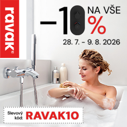 Letní slevy Ravak - 10 % na vše