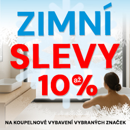 Zimní slevy až 10%