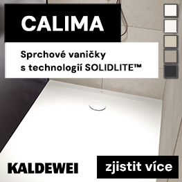 Kaldewei Calima s technologií SOLIDLITE