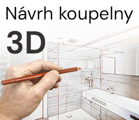 3D grafický návrh koupelny
