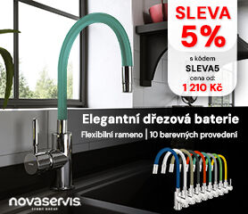 Dřezové baterie Novaservis