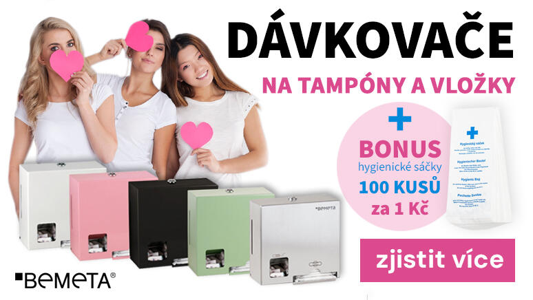 Dávkovače na tampóny a vložky