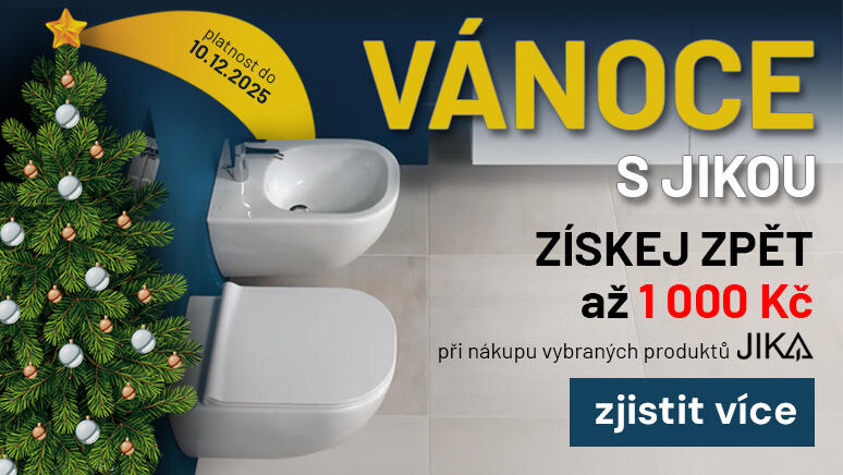 Vánoce s JIKOU - získejte slevu až 1000 Kč
