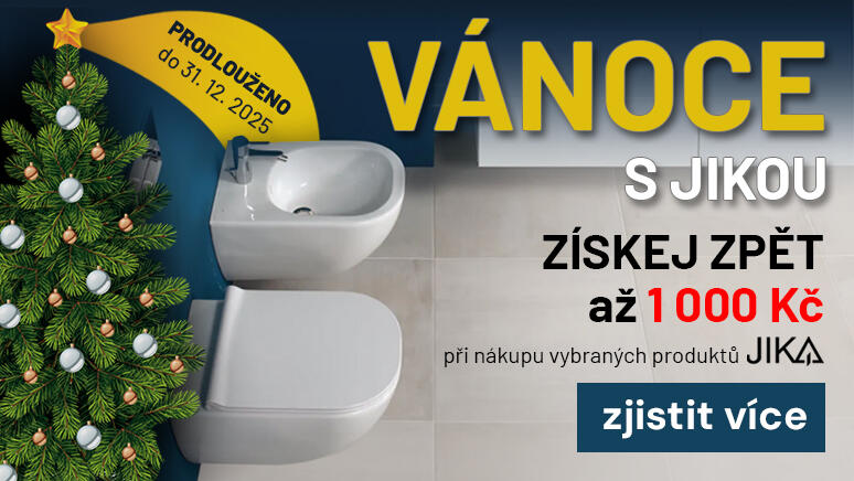 Vánoce s JIKOU - získejte slevu až 1000 Kč