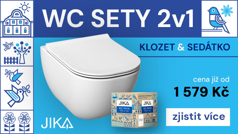 Výhodné WC sety JIKA 2v1