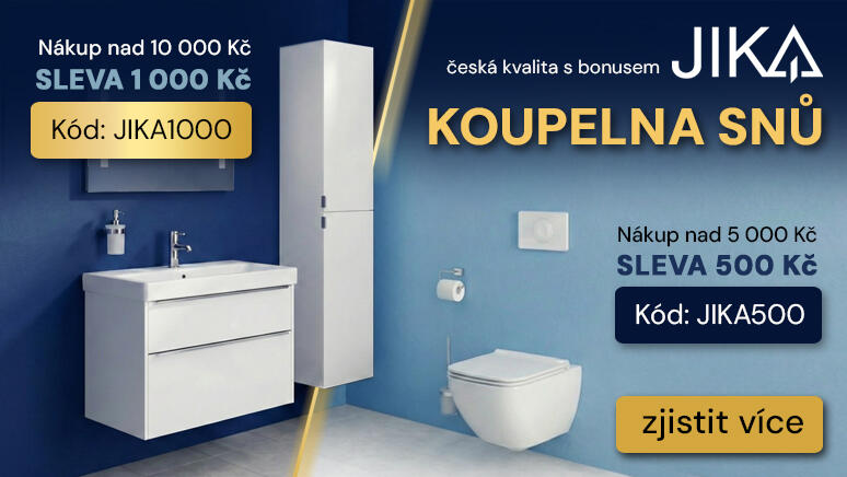 JIKA - koupelna snů s bonusem