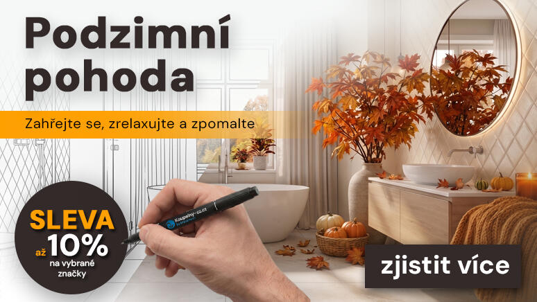 Podzimní pohoda se slevou až 10%