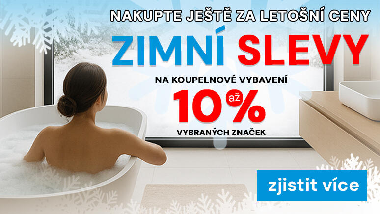 Zimní slevy až 10%
