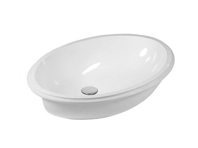 Villeroy & Boch Evana umyvadlo k zabudování zespodu, 615x415 mm, bílá