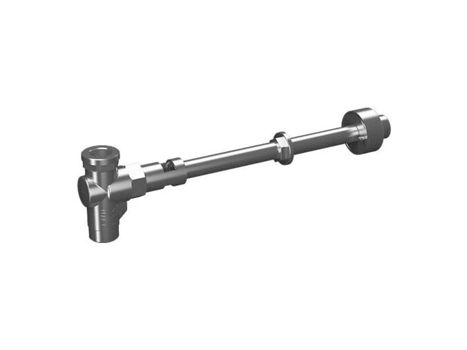 Sanela SLT 164W - Samouzavírací splachovač pro WC, s prodloužením
