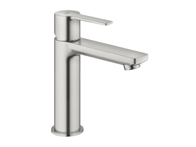 Grohe Lineare Umyvadlová baterie s výpustí Push-Open, supersteel