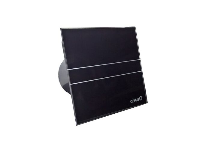 Cata E-100 GB koupelnový ventilátor axiální, 8W, potrubí 100mm, černá