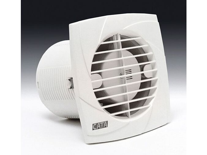 Cata B-10 PLUS C koupelnový ventilátor se šňůrkou, 15W, potrubí 100mm, bílá