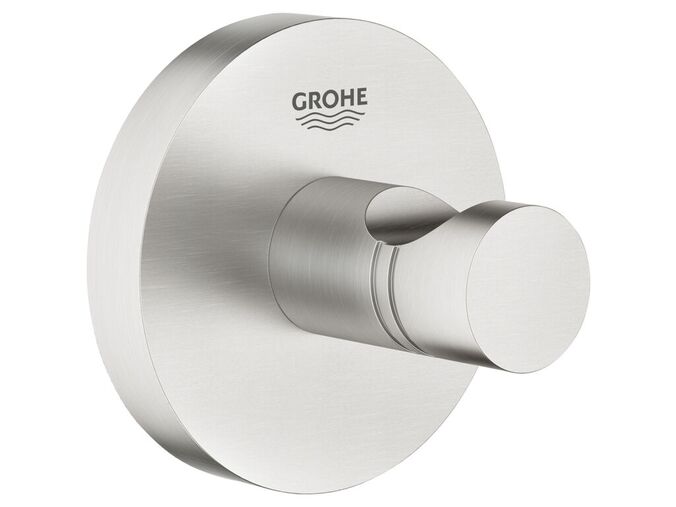 Grohe Essentials Háček na koupací plášť, supersteel