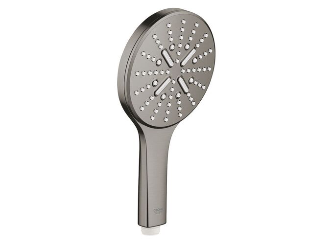 Grohe Rainshower SmartActive Sprchová hlavice 130 9,5 l/ min, 3 proudy, kartáčovaný Hard Graphite