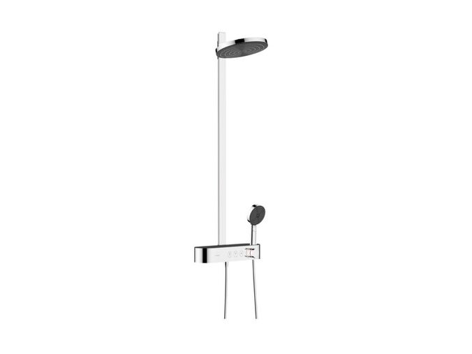 Hansgrohe Pulsify Sprchový set s termostatem, průměr 26 cm, 3 proudy, chrom
