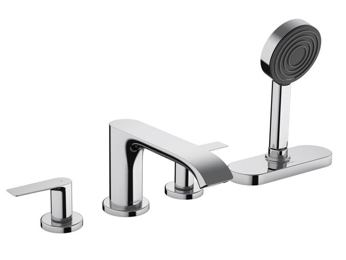 Hansgrohe Vivenis Baterie na okraj vany, 4-otvorová instalace, sBox, chrom