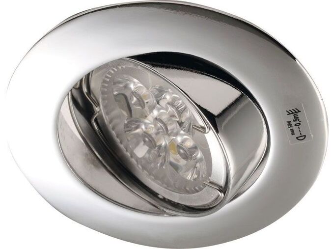KANLUX LUTO podhledové svítidlo výklopné, 10W, 12V, chrom
