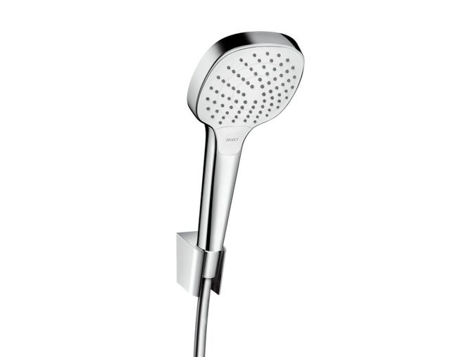 Hansgrohe Croma E Set sprchové hlavice, 3 proudy, držáku a hadice 1,25 m, bílá/chrom