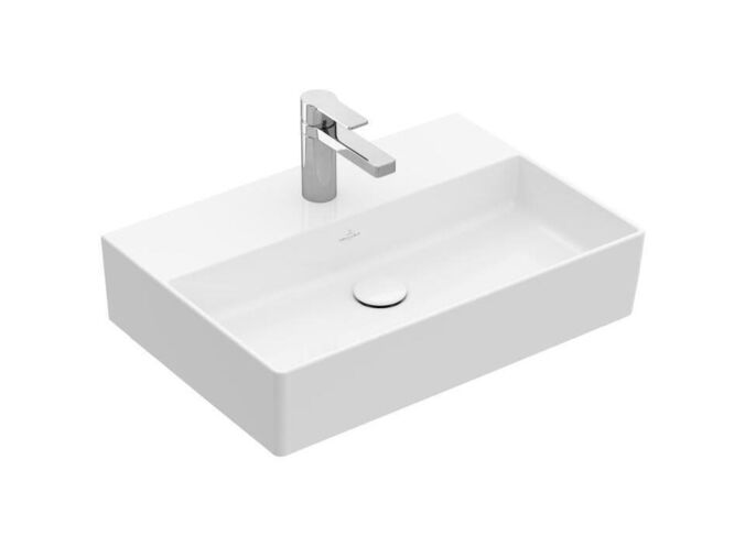 Villeroy & Boch Memento 2.0 Umyvadlo nábytkové 500x420 mm, bez přepadu, otvor pro baterii, alpská bílá