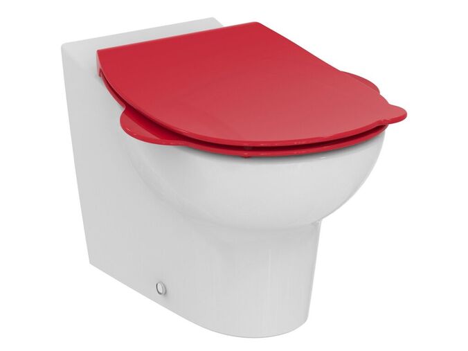 Ideal Standard Contour 21 WC sedátko dětské 3-7 let (S3123), červená