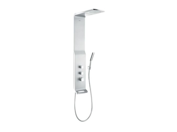 Hansgrohe Raindance Sprchový panel Lift 180 2jet, matný chrom
