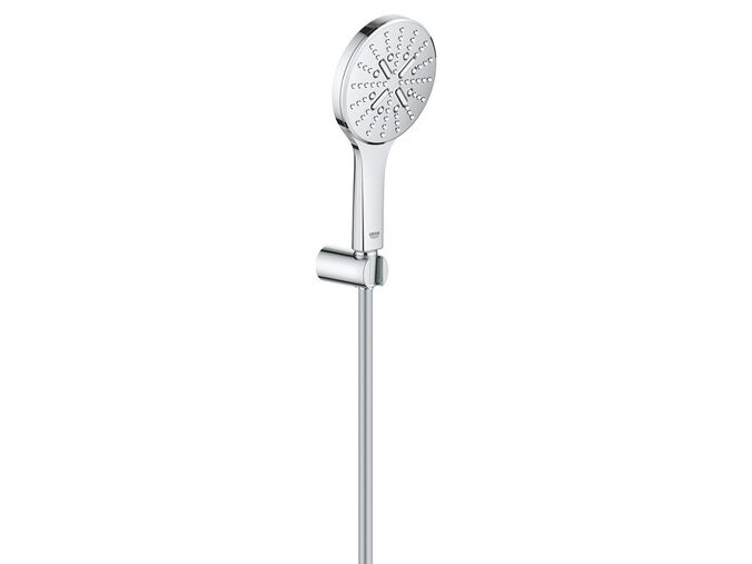 Grohe Rainshower SmartActive Sada sprchové hlavice 130 9,5 l/min, 3 proudy, držáku a hadice, chrom
