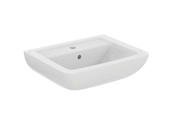 Ideal Standard Eurovit Umyvadlo 550x440x185 mm, s přepadem, otvor pro baterii, bílá