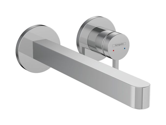 Hansgrohe Finoris Umyvadlová baterie pod omítku, 2-otvorová instalace, EcoSmart, chrom