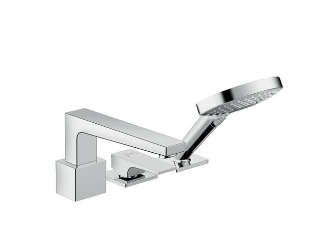 Hansgrohe Metropol Baterie na okraj vany, 3-otvorová instalace, chrom