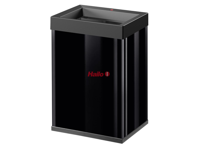 Hailo Big-Box Quick L odpadkový koš 35 l, 34x26x50 cm, černá