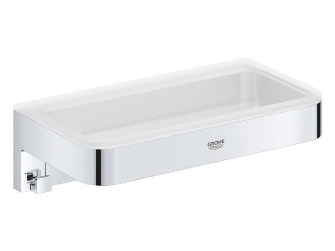 Grohe QuickFix Start Cube Polička, délka 20 cm, chrom