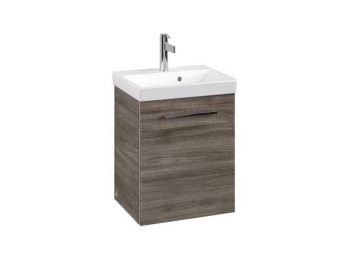 Villeroy & Boch Avento Umyvadlová skříňka, 430x514x352 mm, 1 dvířka, Stone Oak