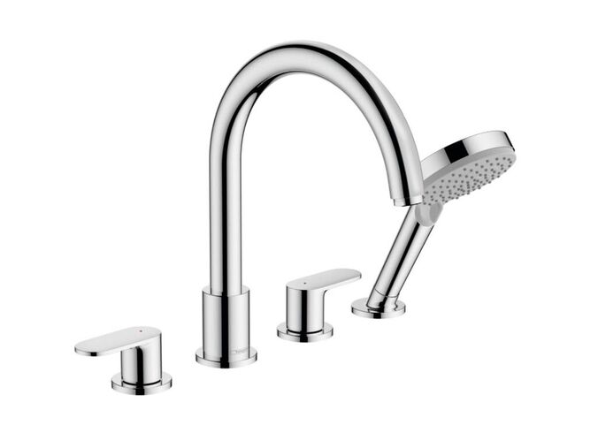 Hansgrohe Vernis Blend Baterie na okraj vany, 4-otvorová instalace, chrom