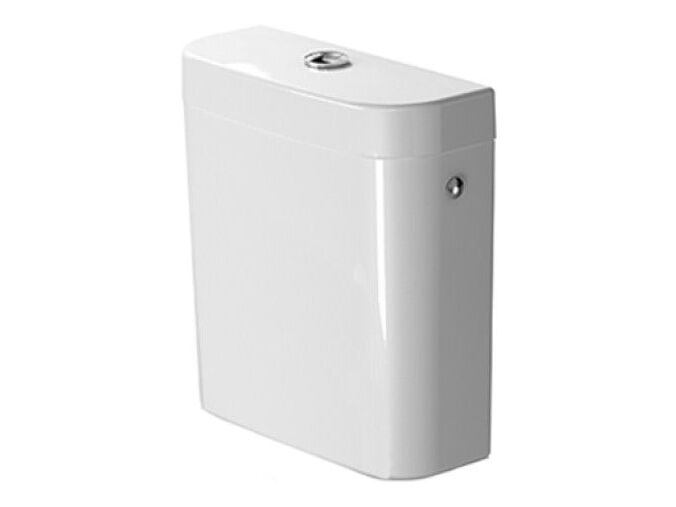 Duravit Darling New nádržka s vnitřní armaturou, 6L, Dual-Flush, boční napouštění, WonderGliss
