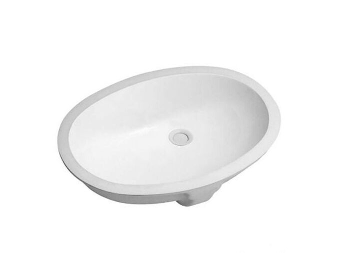 Duravit Santosa umyvadlo zápustné, 51x37,5 cm, přepad, WonderGliss, bílá