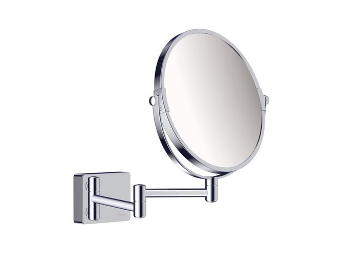 Hansgrohe AddStoris Kosmetické nástěnné zrcátko, chrom