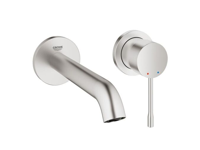 Grohe Essence Umyvadlová baterie pod omítku, 2-otvorová instalace, supersteel
