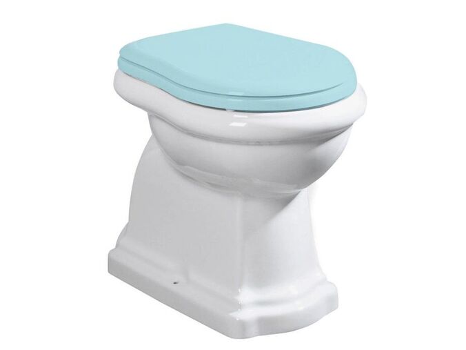 Kerasan RETRO WC mísa stojící, 38,5x59cm, zadní odpad, bílá